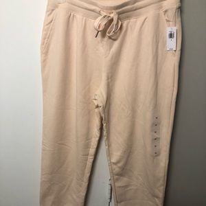 Women’s light pink joggers
